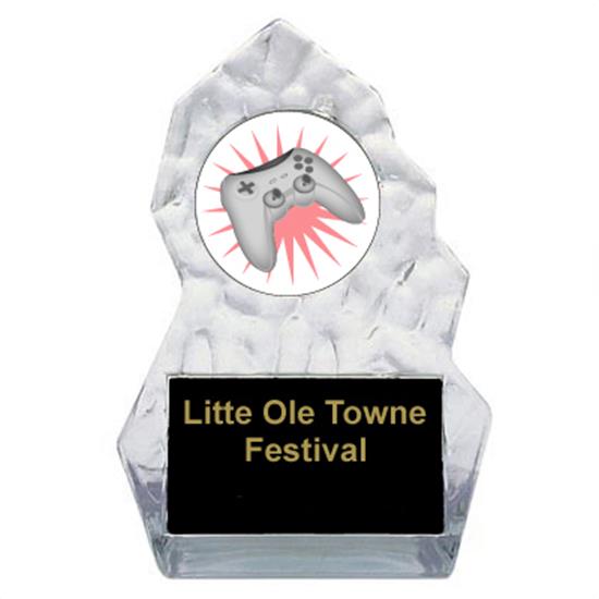 Video Game Lightning Sculpted Trophy