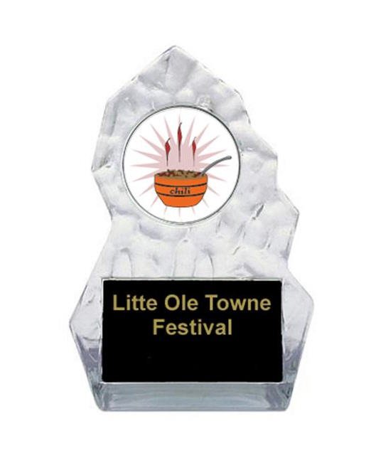 Lightning Sculpted Chili Cook Off Trophy