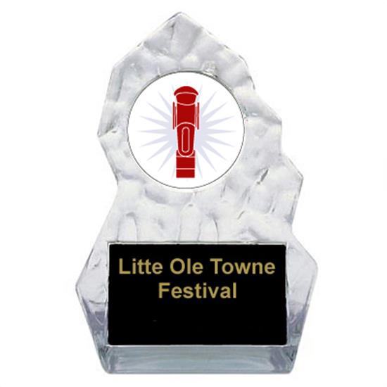 Lightning Sculpted Foosball Trophy