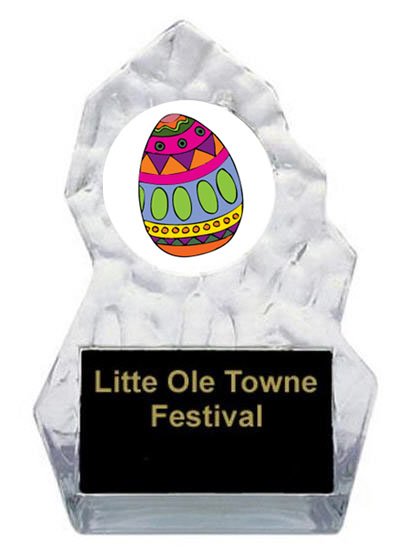 Lightning Sculpted Easter Trophy