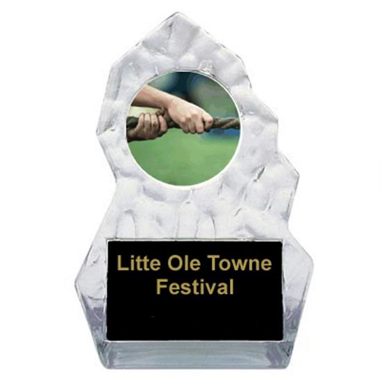 Lightning Sculpted Tug of War Trophy