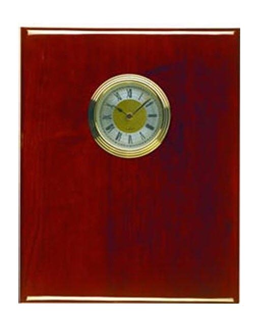 Piano Finish Clock Plaque