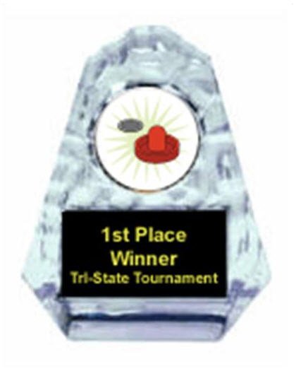 Air Hockey Sculpted Ice Award