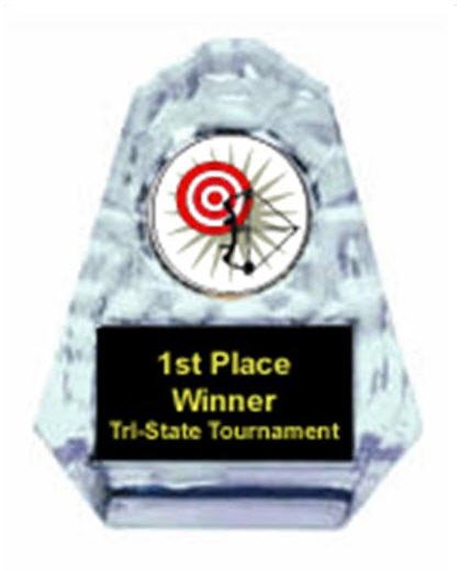 Archery Sculpted Ice Award