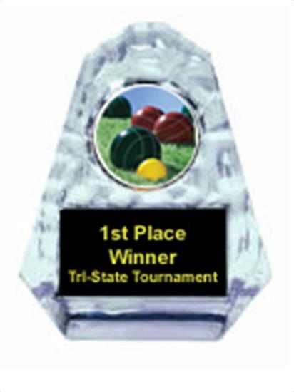 Bocce Ball Sculpted Ice Award