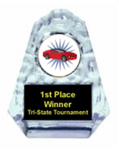 Car Sculpted Ice Award