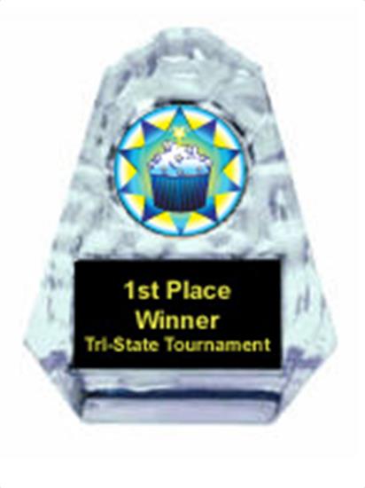 Cupcake Sculpted Ice Award