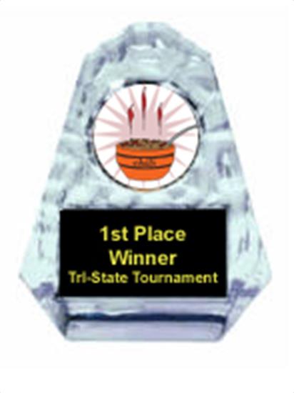 Chili Cook Off Sculpted Ice Award