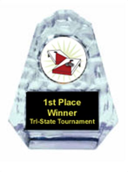 Cornhole Sculpted Ice Award