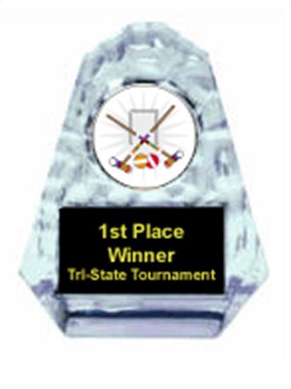 Croquet Sculpted Ice Award