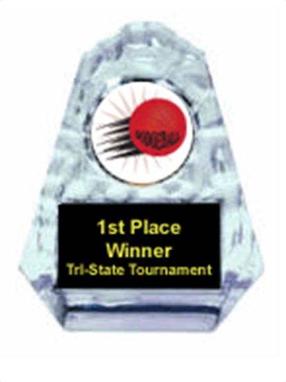 Dodgeball Sculpted Ice Award