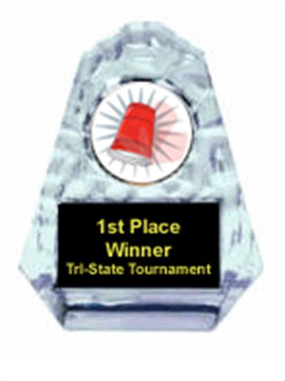 Flip Cup Sculpted Ice Award