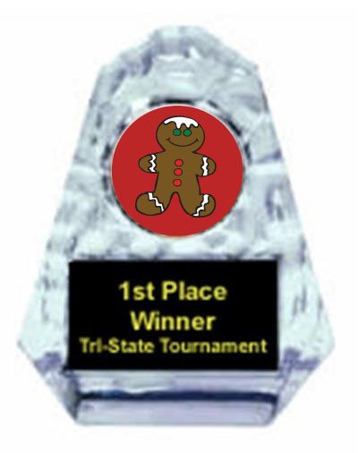 Gingerbread Sculpted Ice Award