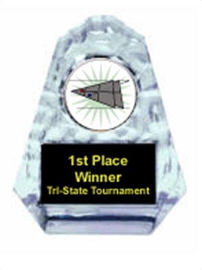 Shuffleboard Sculpted Ice Award