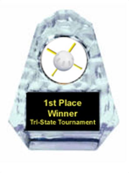 Wiffle Ball Sculpted Ice Award