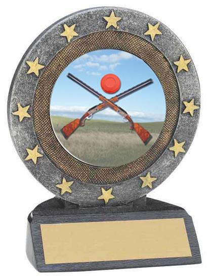 Sporting Clays Resin Trophy