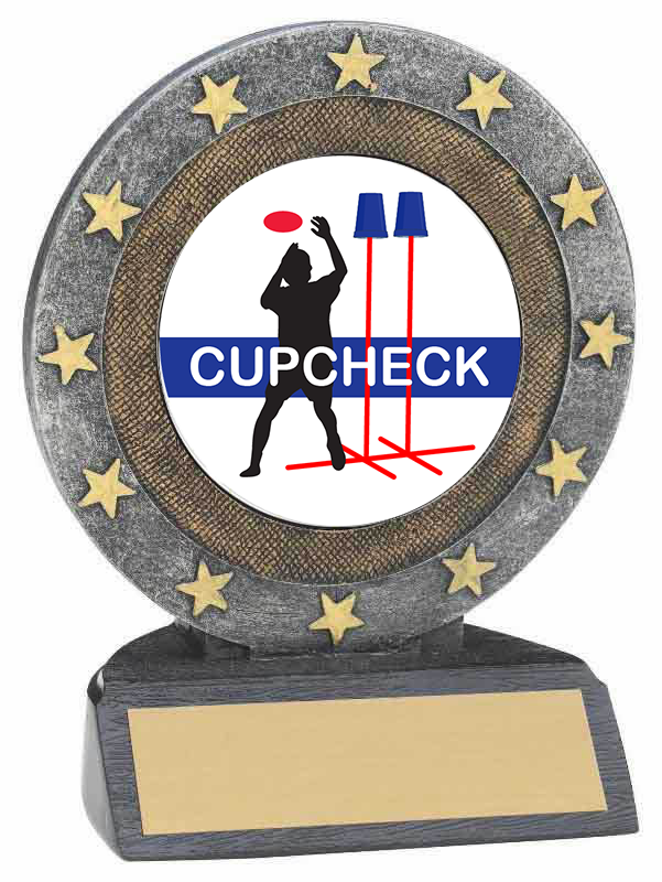 Cupcheck Star Resin Trophy