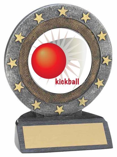 Kickball Resin Trophy