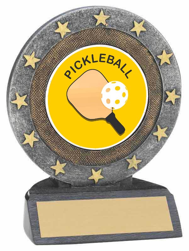 Pickleball Resin Trophy