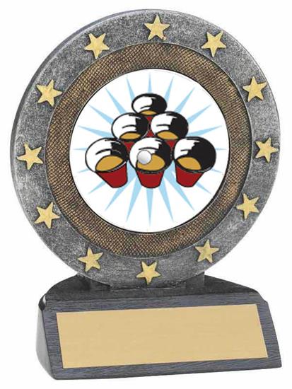 Beer Pong Resin Trophy