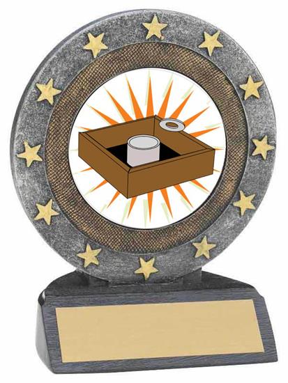 Washer Toss Resin Trophy
