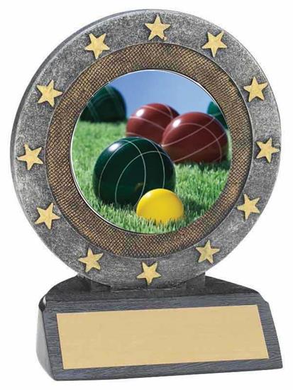 Bocce Ball Resin Trophy