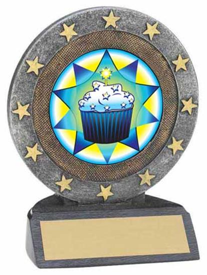 Cupcake Resin Trophy