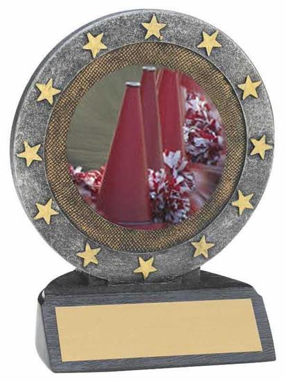 Cheerleading Star Resin Trophy