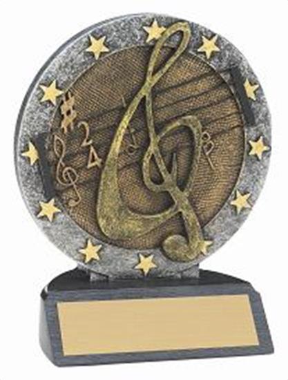 Music Resin Figure Trophy