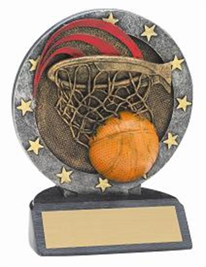 Basketball Resin Figure Trophy