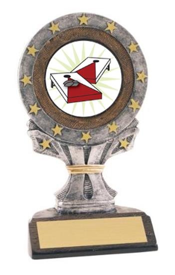 All Star Resin Cornhole Trophy