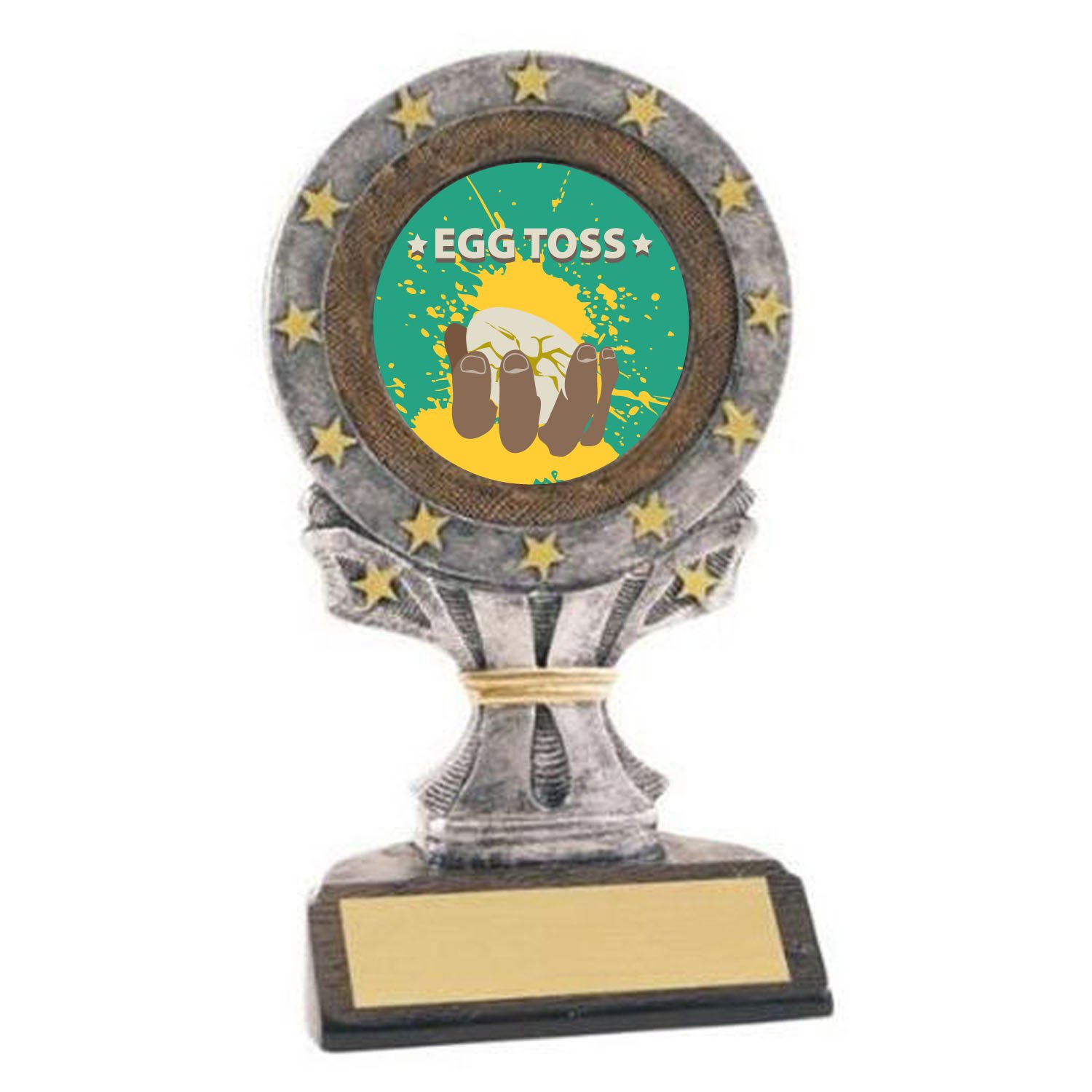 Egg Toss All Star Trophy