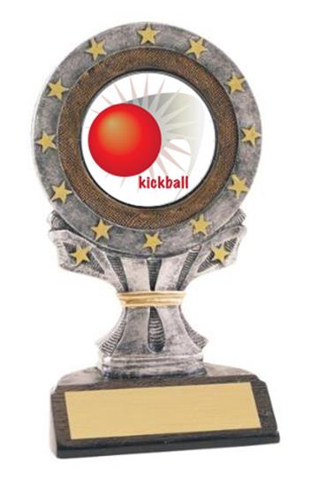 All Star Resin Kickball Trophy