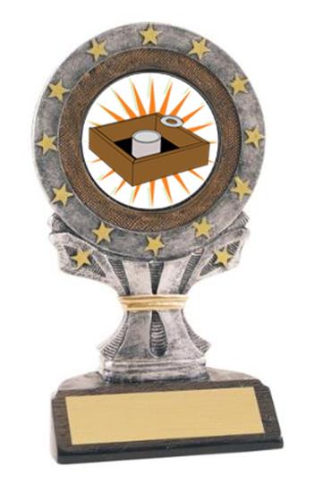 All Star Resin Washer Toss Trophy