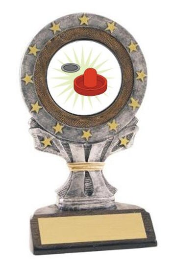 Air Hockey All Star Resin Trophy