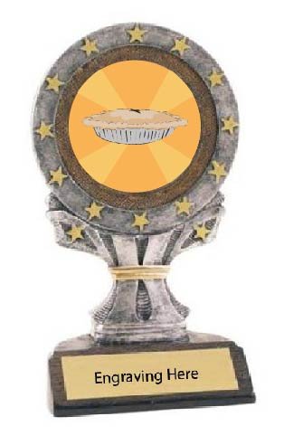 All Star Best Thanksgiving Pie Trophy