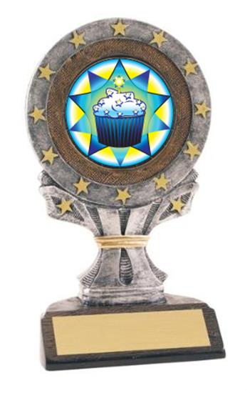 All Star Resin Cupcake Trophy