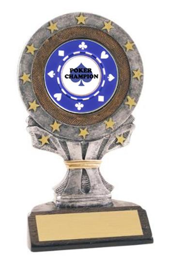 Poker All Star Resin Trophy