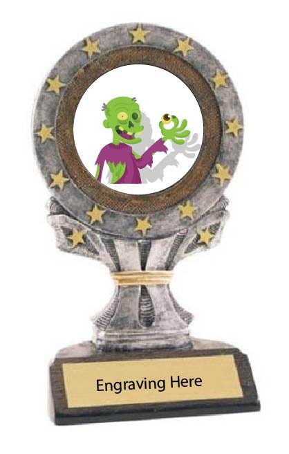 Most Creative Halloween Costume  All Star Resin Trophy