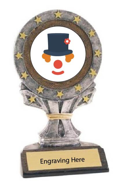 Funniest Halloween Costume All Star Resin Trophy