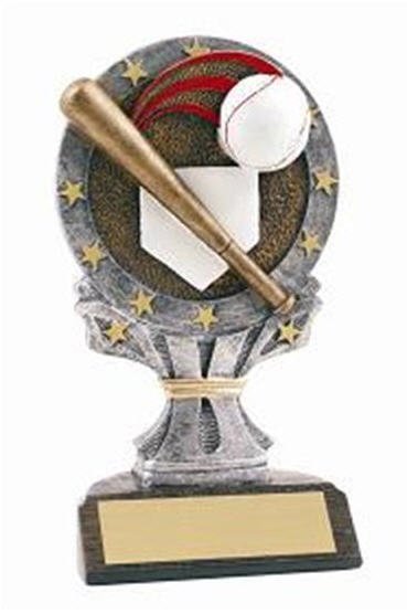 Baseball 6 1/4 Tall Resin Trophy