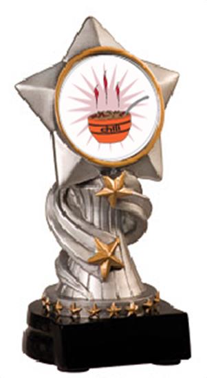 Chili Cook Off Encore Resin Trophy