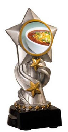 Chili Bowl Cook Off Enocore Resin Trophy