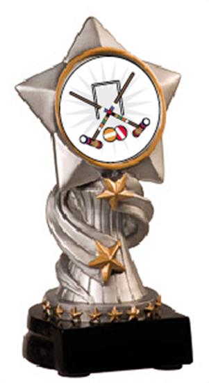 Croquet Encore Resin Trophy