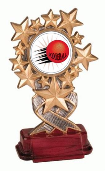 Starburst Dodgeball Trophy