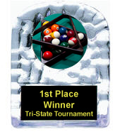 Billiards Cracked Ice Trophy