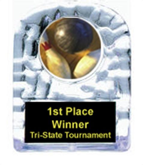 Bowling Cracked Ice Trophy