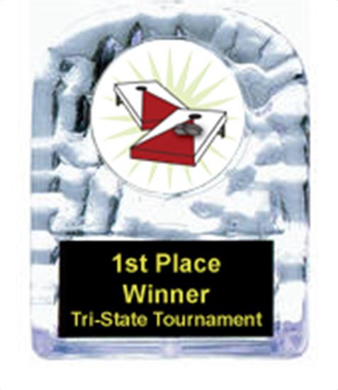 Cracked Ice Corn Hole Award