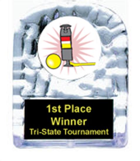 Cracked Ice Ring A Pin Award