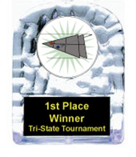 Shuffleboard Cracked Ice Award